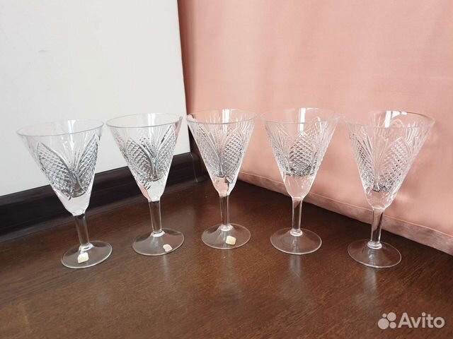 Советские фужеры, бокалы, рюмки, стопки, стаканы