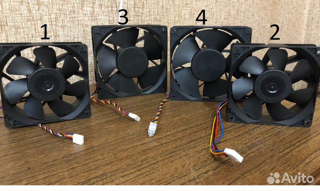Новый вентилятор кулер для asic майнера