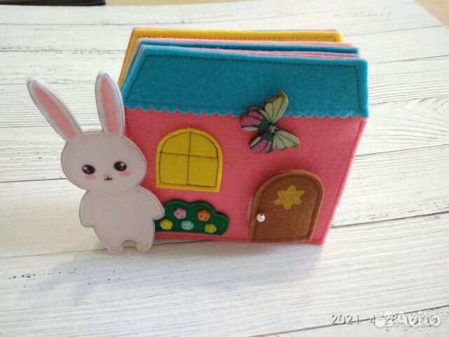 Домики из фетра