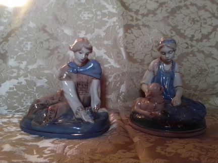 Иван-царевич с лягушкой, Аленушка с козленком