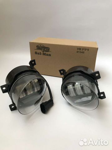Птф Led. Volkswagen противотуманные фары Salman
