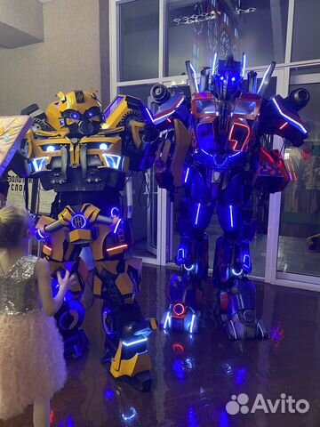 Аниматор Трансформер Бамблби или Оптимус Прайм