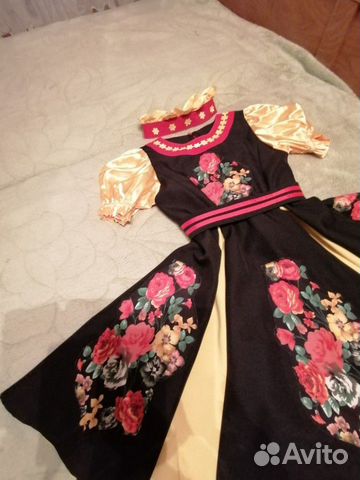 Костюм для танцев русский народный, Ложки