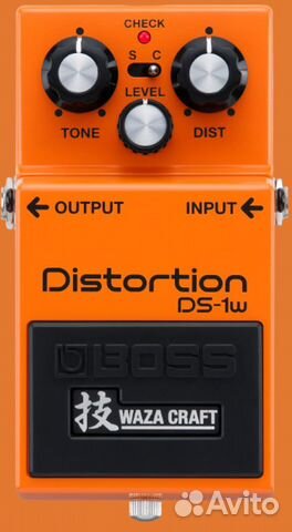 Boss DS-1W Distortion Waza Craft педаль эффектов