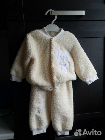 Костюм теплый для девочки р. 68