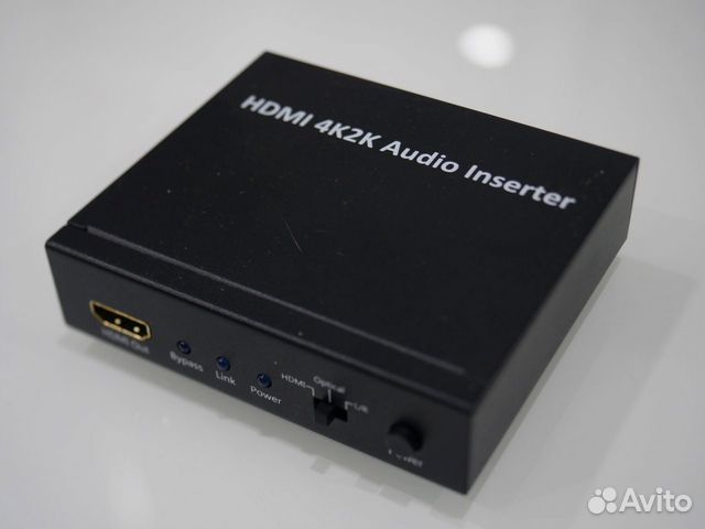 Hdmi 4K2K Audio Inserter для стриминга