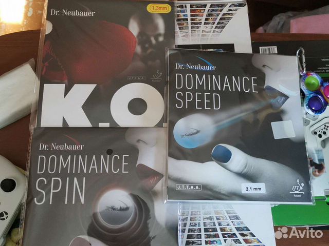 Накладки и основания для настольного тенниса