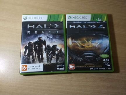 Halo Reach+Halo 4 на Xbox 360