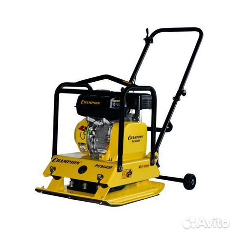 Виброплита бензиновая champion PC9045F