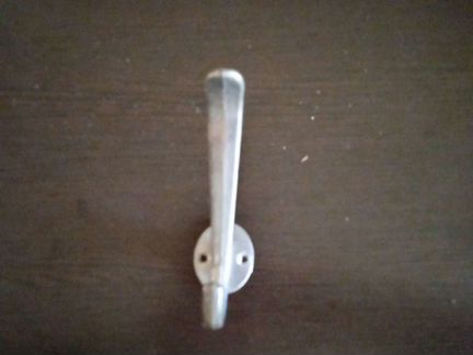 Крючок вешалка ссср, алюминий