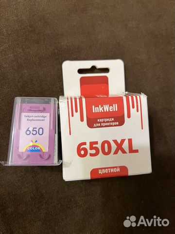 Картридж 650 XL / аналог HP650 XL