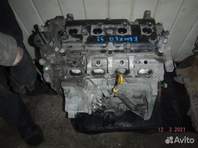 Двигатель Nissan Qashqai J10 MR20 2011