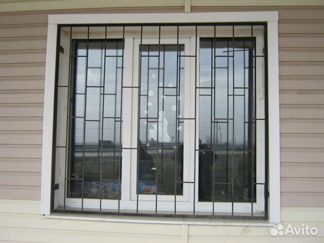 Решетки на окна прямые N 1026