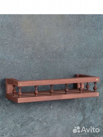 Полка деревянная