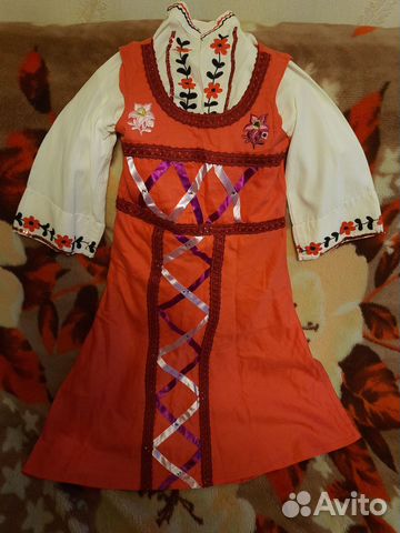 Русский народный детский сарафан