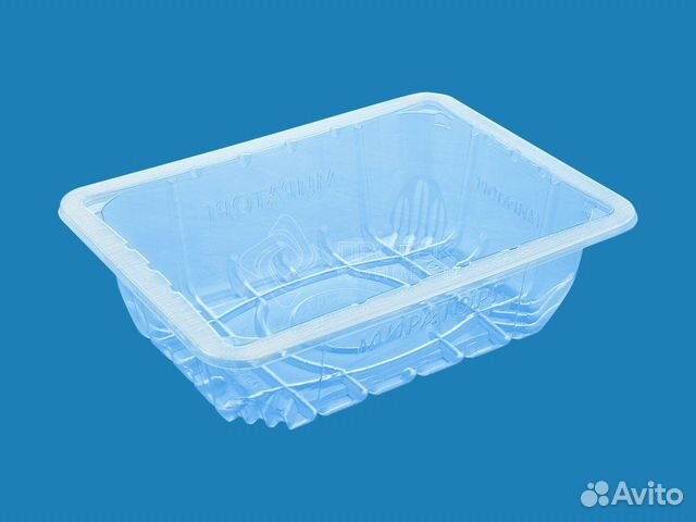 Упаковка лоток под запай пр-Л-190х144 пэт Клей