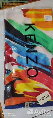 Платок шёлковый Kenzo новый