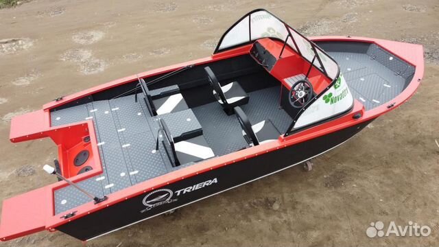 Алюминиевая моторная лодка 