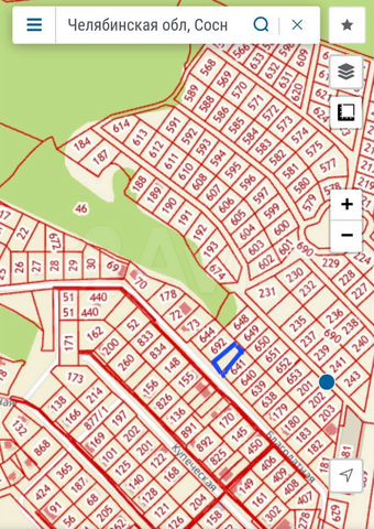 Участок 6,9 сот. (ИЖС)