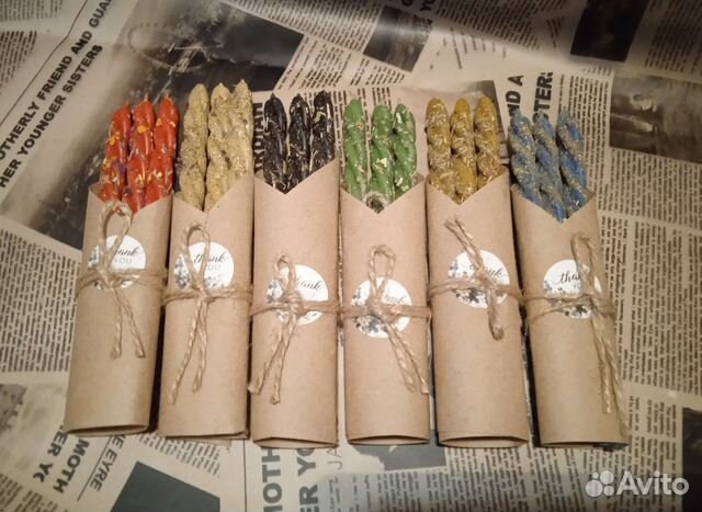 Магические свечи с травами, Таро