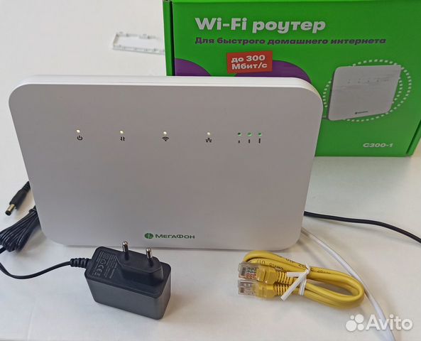 Интернет-центр CPE LTE C300-1 Cat.6, любая sim