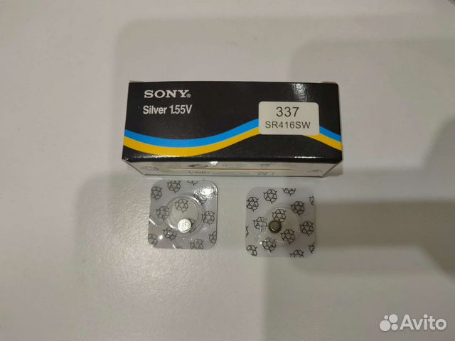 Батарейка Sony 337/sr416sw