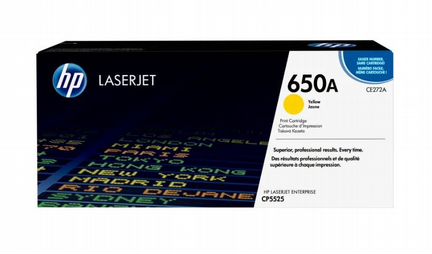 Тонер-картридж HP CE272A Yellow к Color LaserJet д