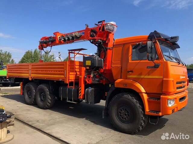 КАМАЗ 43118-23027-50 с КМУ, 2024