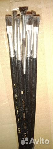 Кисти художественные колонок Худ.Фонда СССР