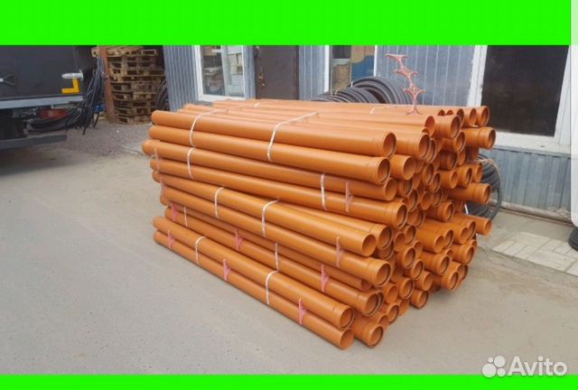 Труба рыжая канализационная 110х3000мм купить в Балашихе | Товары для ...
