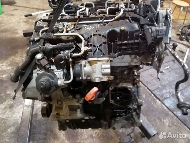 Двигатель cbbb Пассат Б6 CC 2.0 тди