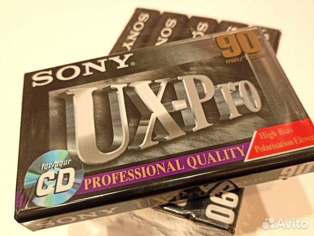 Аудиокассеты Sony UX PRO 90