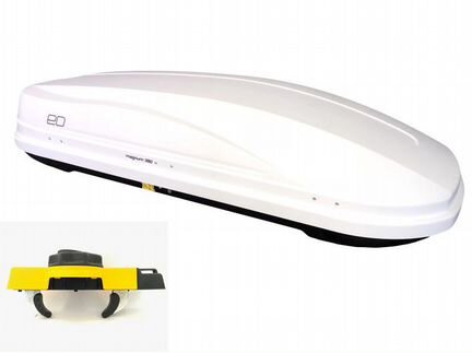 Автомобильный бокс евродеталь магнум 390 белый кар