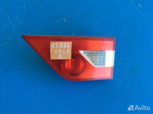 Фонарь правый внутренний на BMW X3 E83 03-06 г в