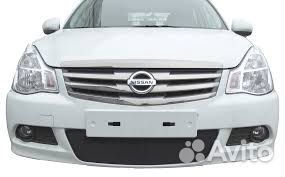 Решетка новая бампера хром Nissan Almera G15