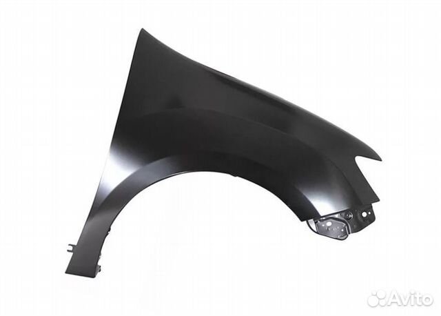 Крыло правое Рено Логан 2 2014-18 цвет черный 676