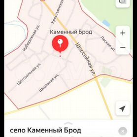 Карта каменный брод самарская область