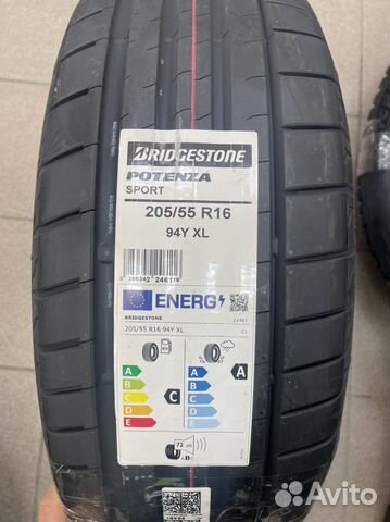Bridgestone Potenza Sport 205/55 R16 94Y