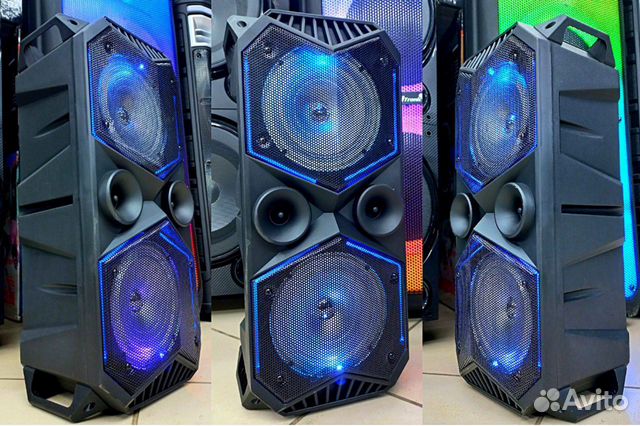 Колонка Speaker 40Вт с караоке 55см