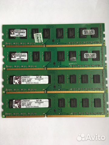 2гб Kingston DDR3 PC3-10600 KVR1333D3N9/2G