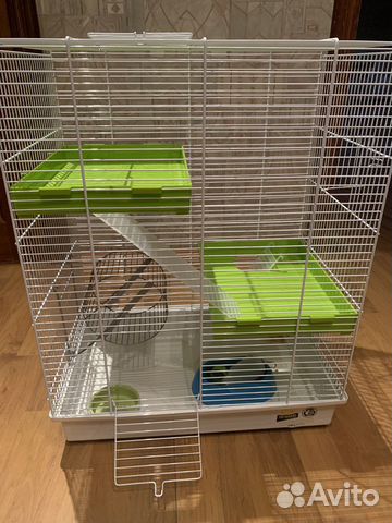Клетка для хомяков Ферпласт Hamster Tris