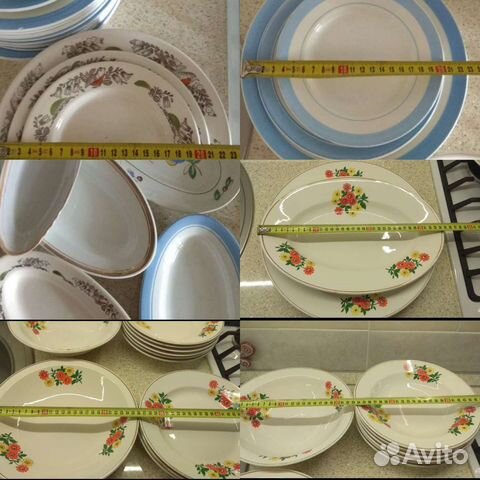 Тарелки, салатники, селёдочницы, супница