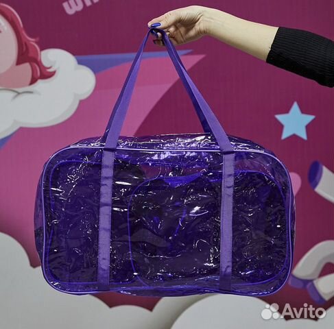 Набор сумок в роддом, 3 шт., цветной пвх