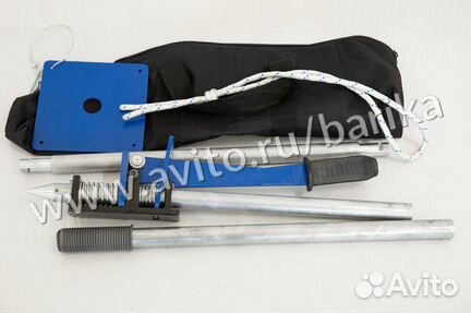 Разборный домкрат снегохода усиленный