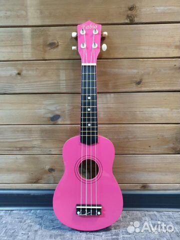Укулеле новая Fabio однотонная 4струны