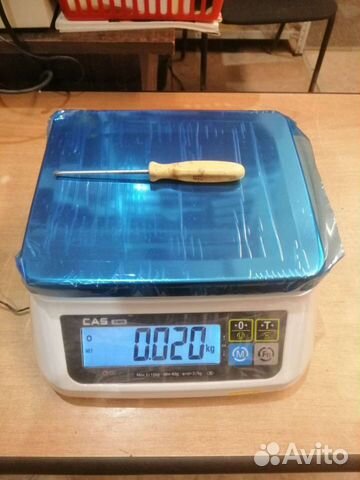 Весы порционные CAS SWN15/ SW10/SW5. Новые