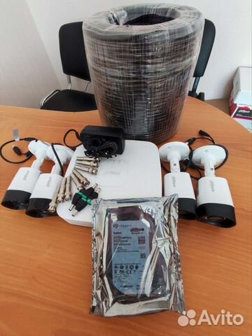 Комплект камеры видеонаблюдения dahua