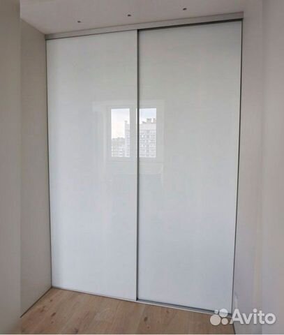 Двери-купе на заказ с стеклом шк-131