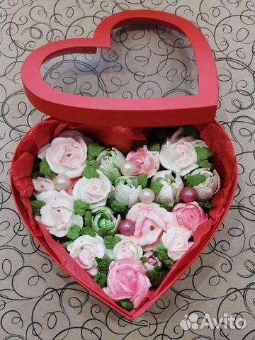 Сладкий подарок из зефира