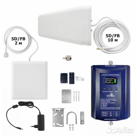 Titan-1800/2100 (PRO) комплект усиления (2G/3G/4G)